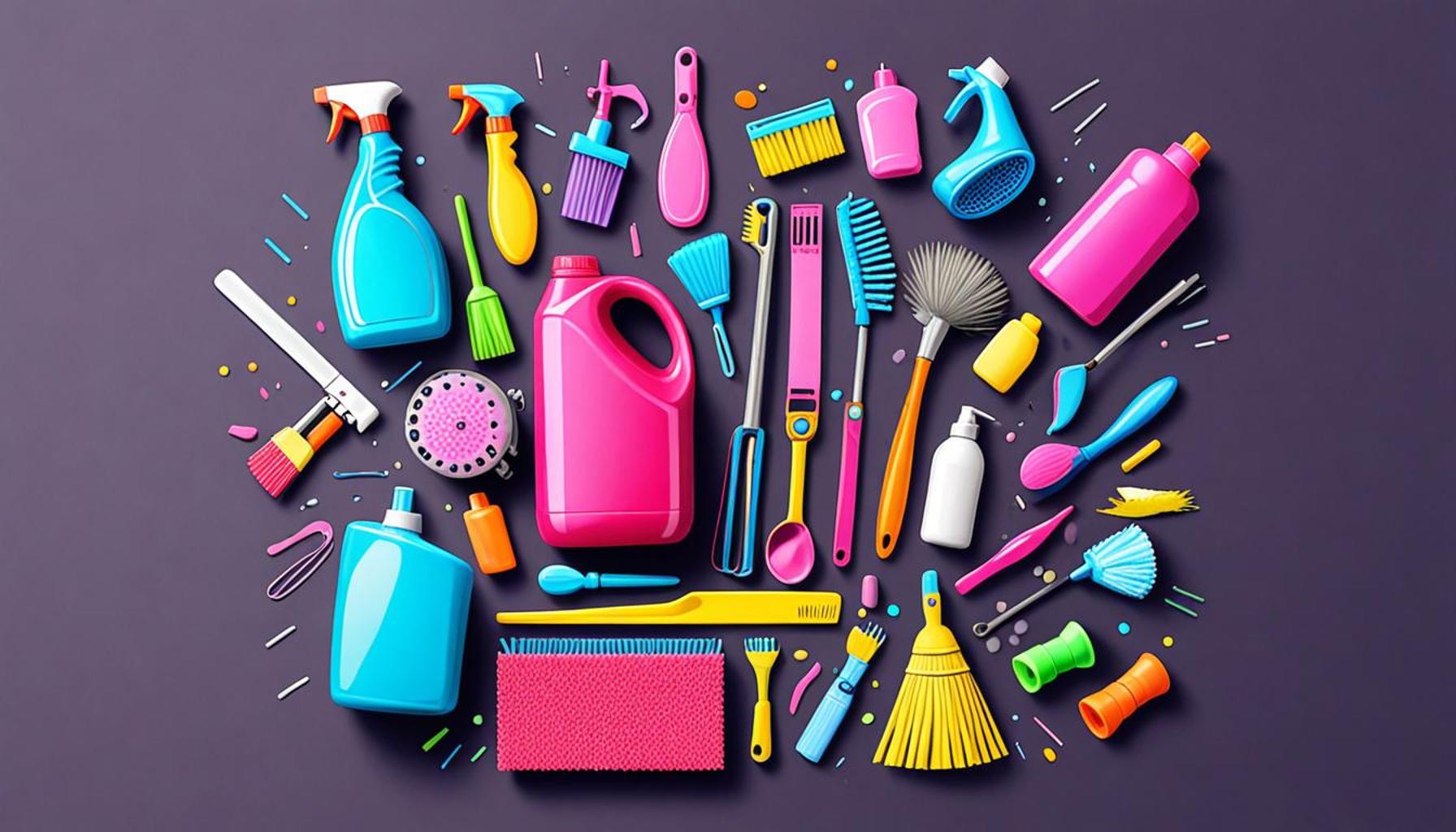 Cleaning Techniques with Multifunctional Products: Saving Time and Space