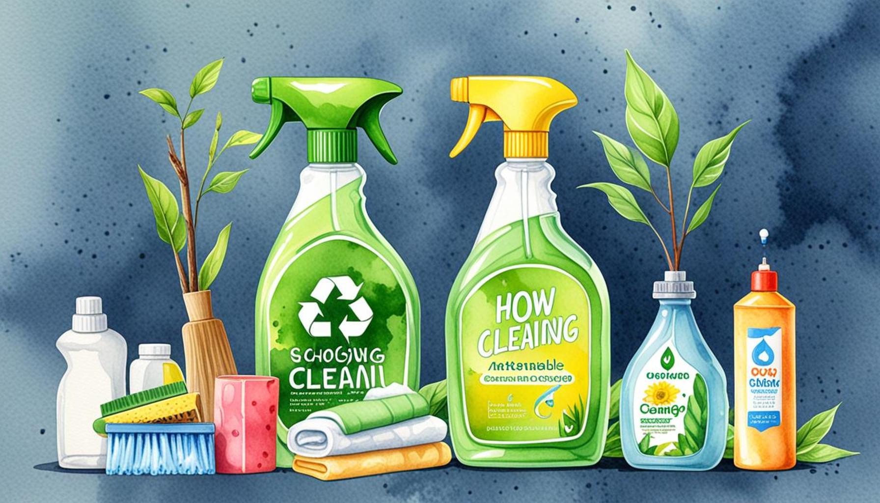 How Choosing Sustainable Cleaning Products Can Reduce Your Carbon Footprint at Home