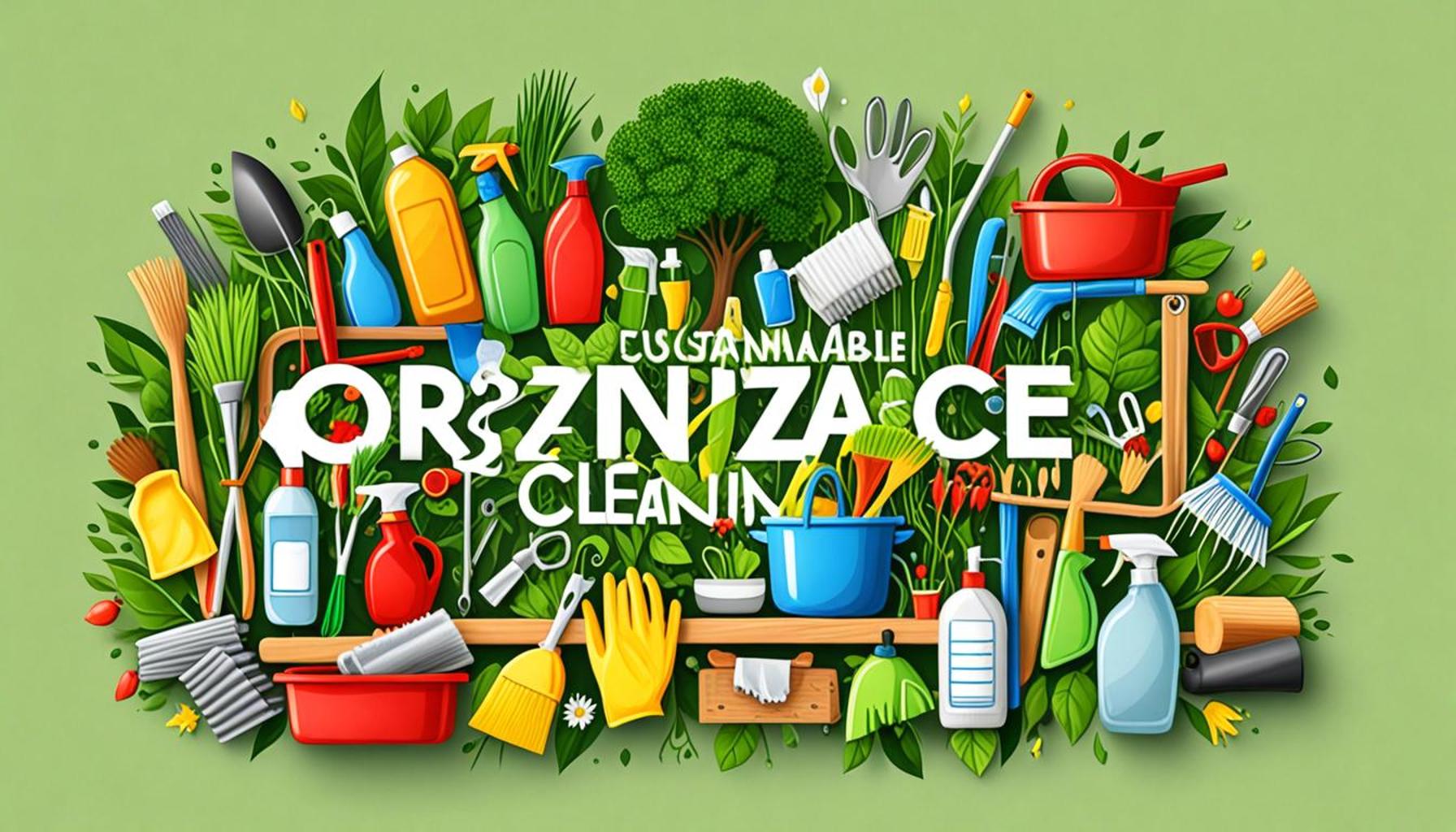 Sustainable Organization Tools for Efficient Cleaning: Eco-Friendly Practices at Home