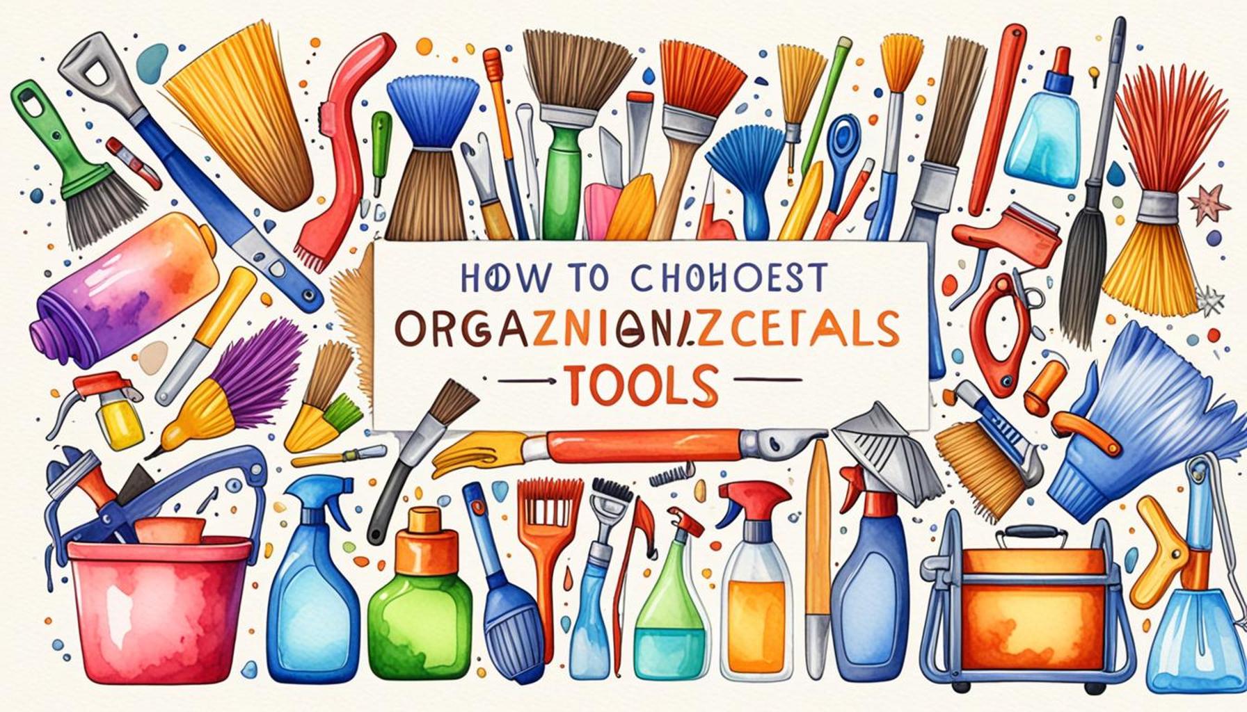 How to Choose the Best Organizational Tools for Efficient House Cleaning