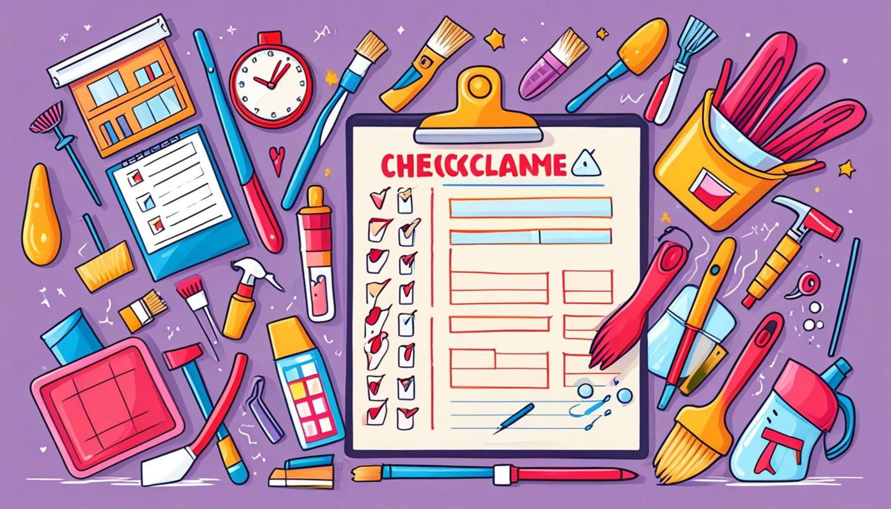Using Checklists to Optimize Home Cleaning and Maintenance Time