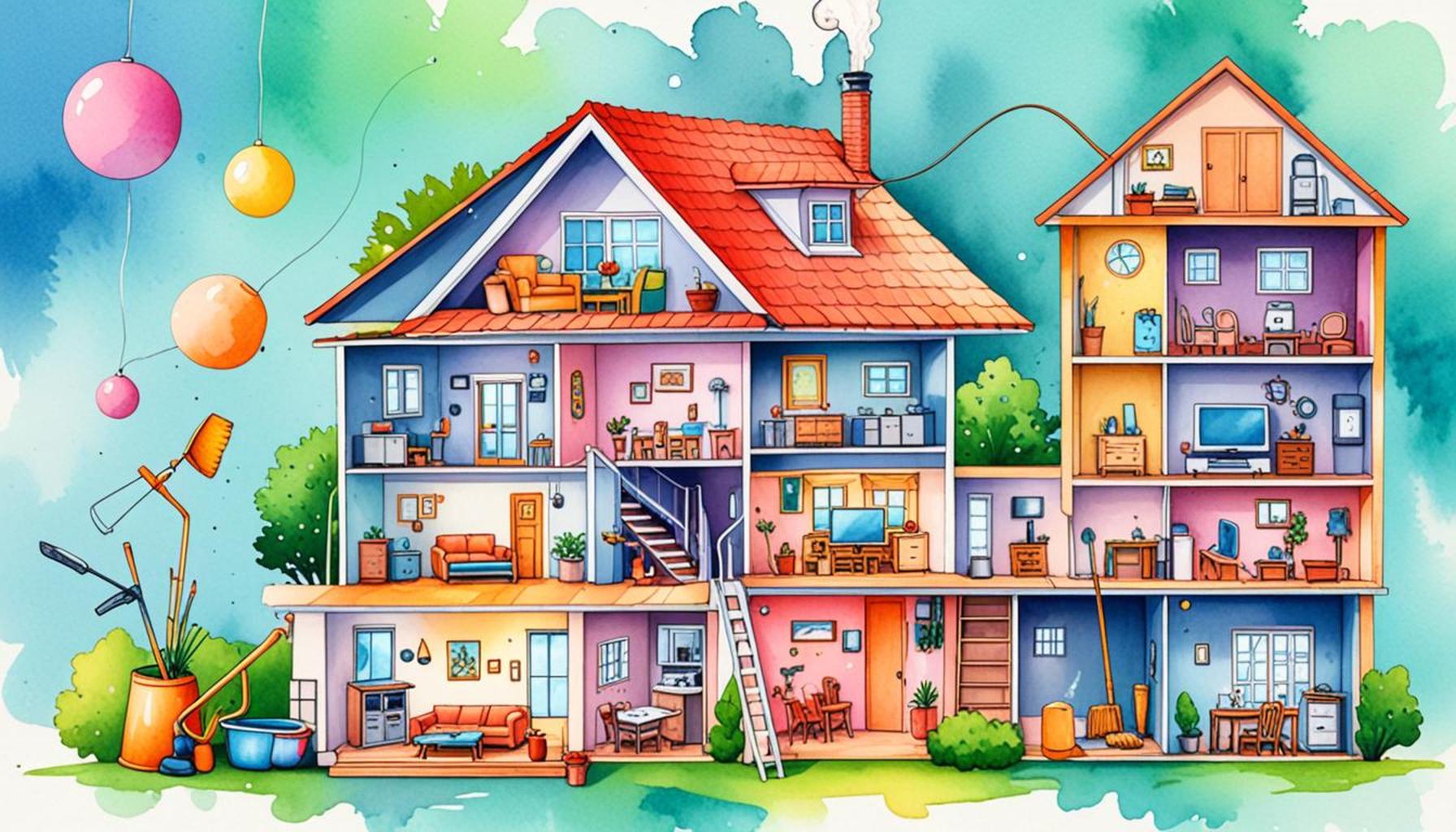 How to integrate smart home technology to optimize cleaning and maintenance time at home