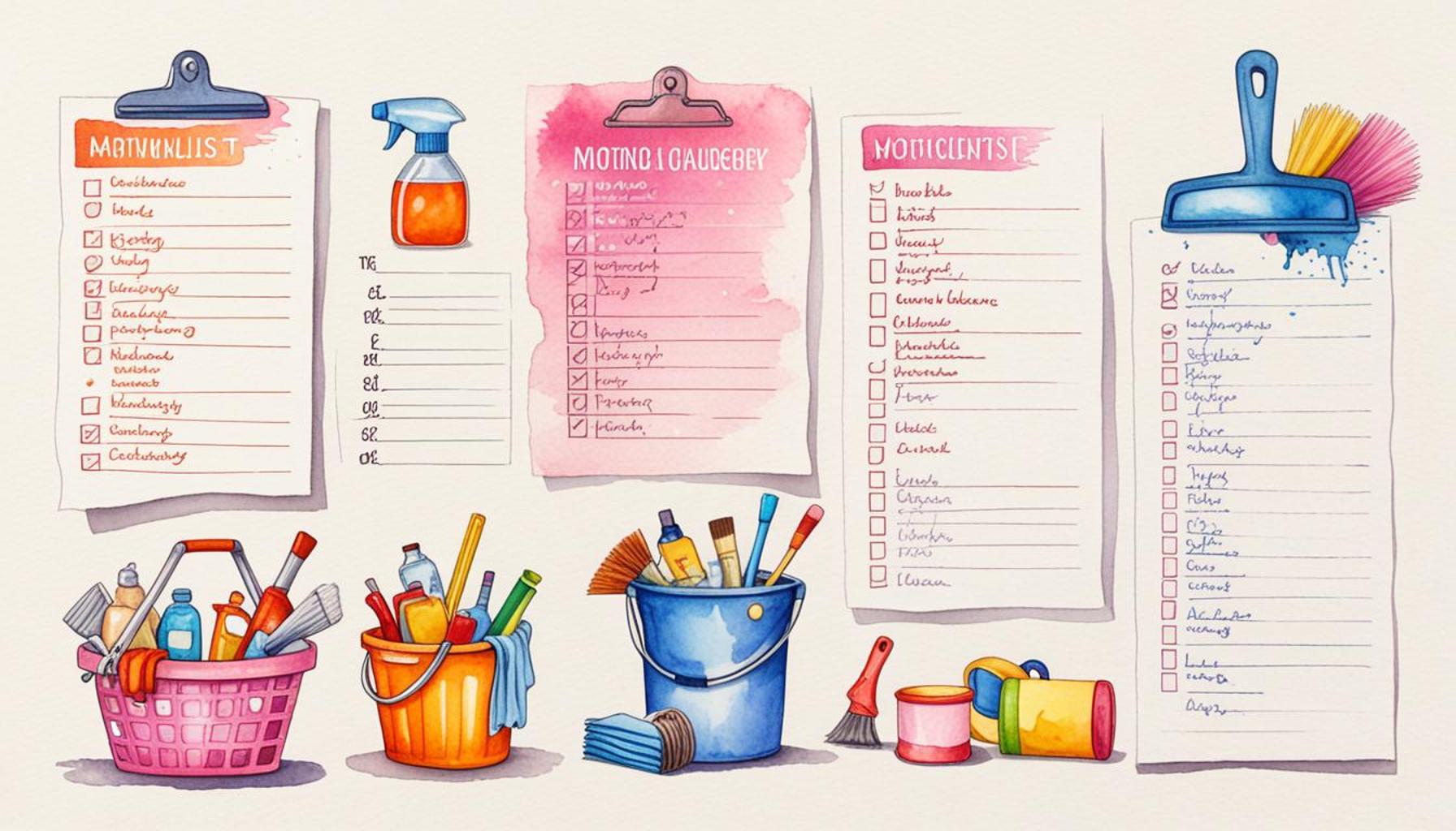 The impact of visual checklists on motivation for cleaning and organization