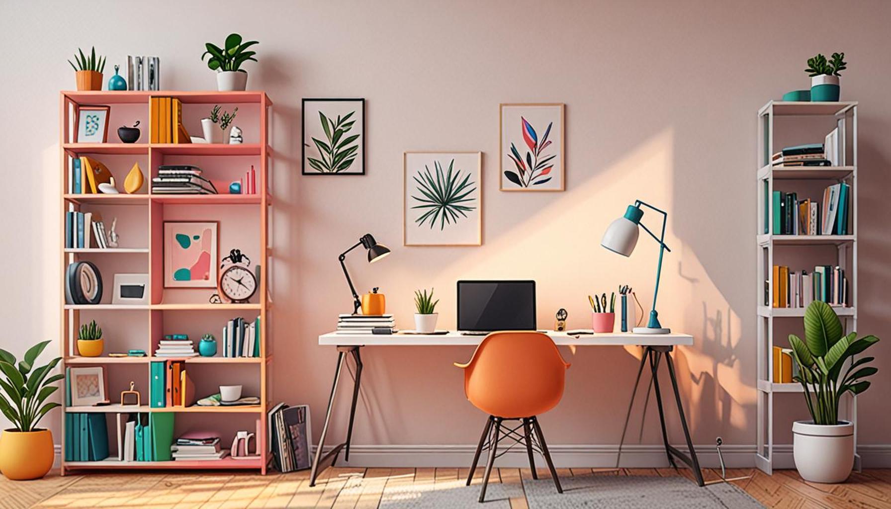 The Impact of Minimalism on Creating Functional Spaces for Study and Work at Home