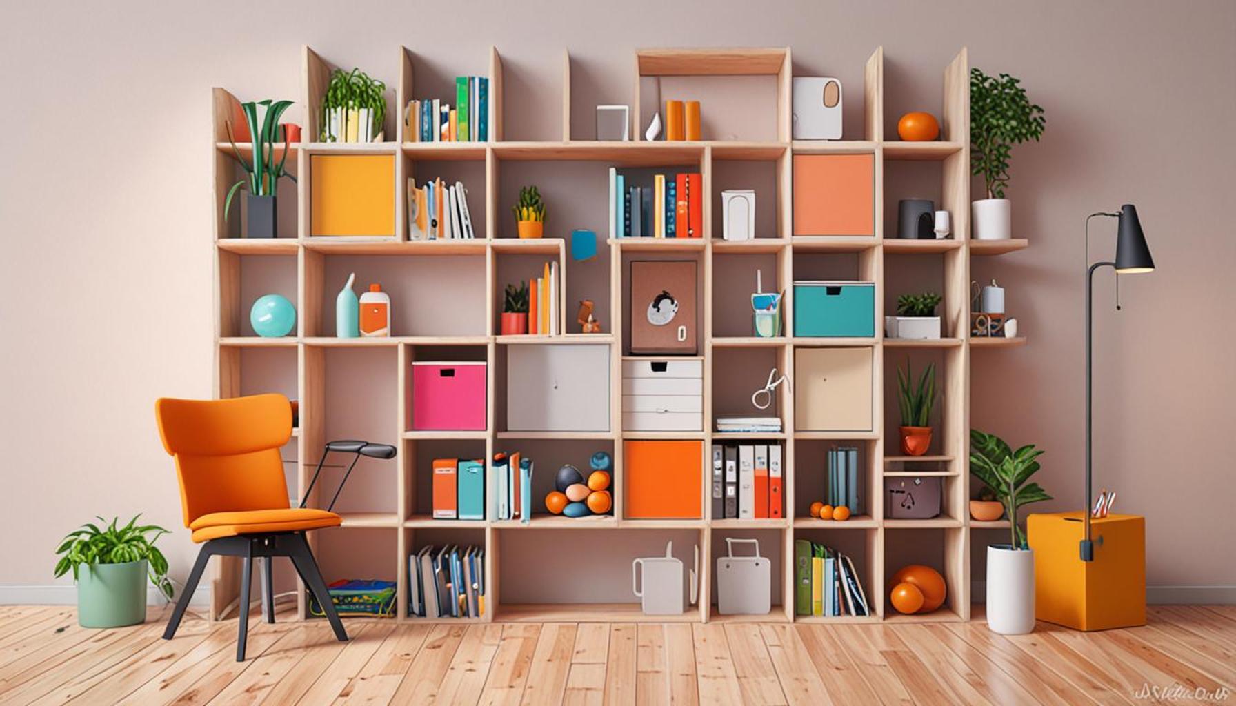 The influence of minimalism on the arrangement of functional storage spaces